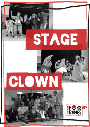 affiche stage clown