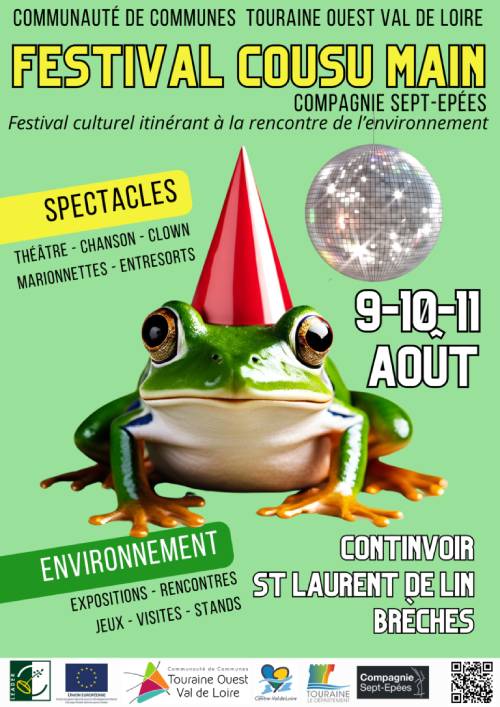affiche du festival Cousu Main 2024