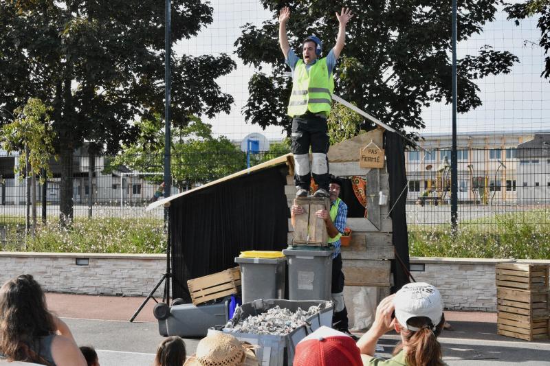 photo du spectacle Déchet Circus